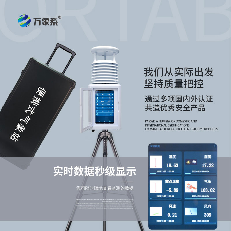 基層防災工程便攜式氣象儀