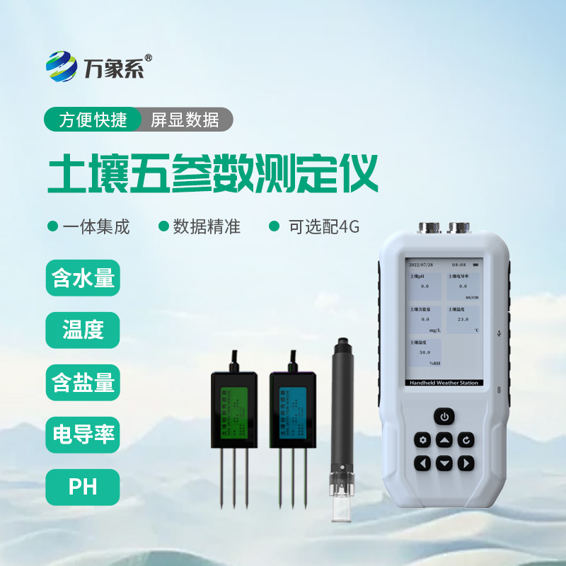 土壤五參數測定儀：讓土壤數據說話，讓實踐更高效！